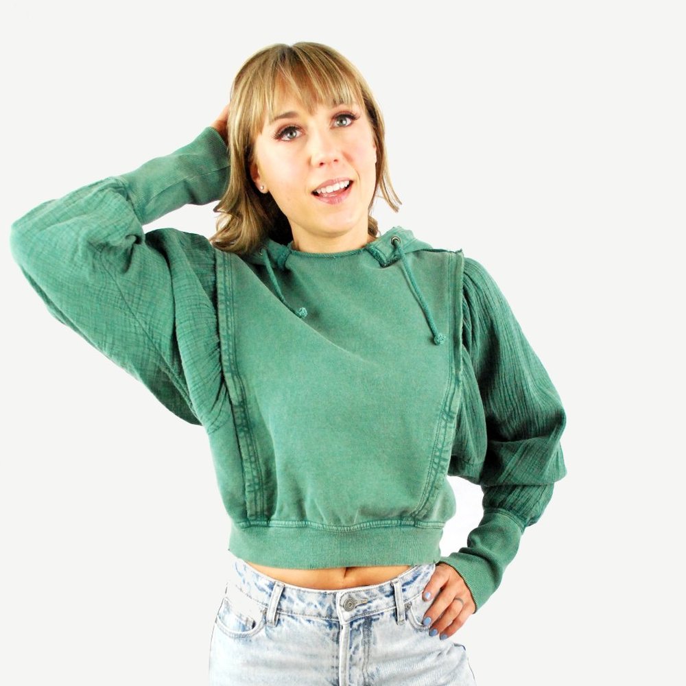 Free People Love Letter Hoodie